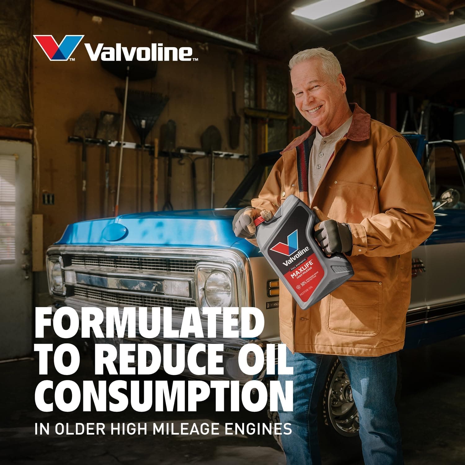Valvoline MaxLife High Mileage Full Synthetic 5W-20 Motor Oil 5 Quart Full Synthetic High Mileage 5 qt (Pack of 1) 5W-20 - Image 8
