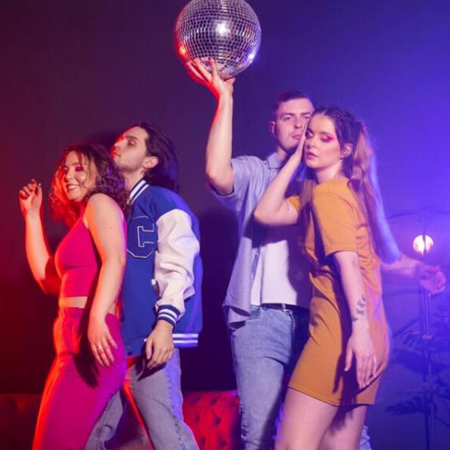 Alytimes Mirror Disco Ball - 8-Inch Cool and Fun Silver Hanging Party Disco Ball –Big Party Decorations, Party Design - Image 5