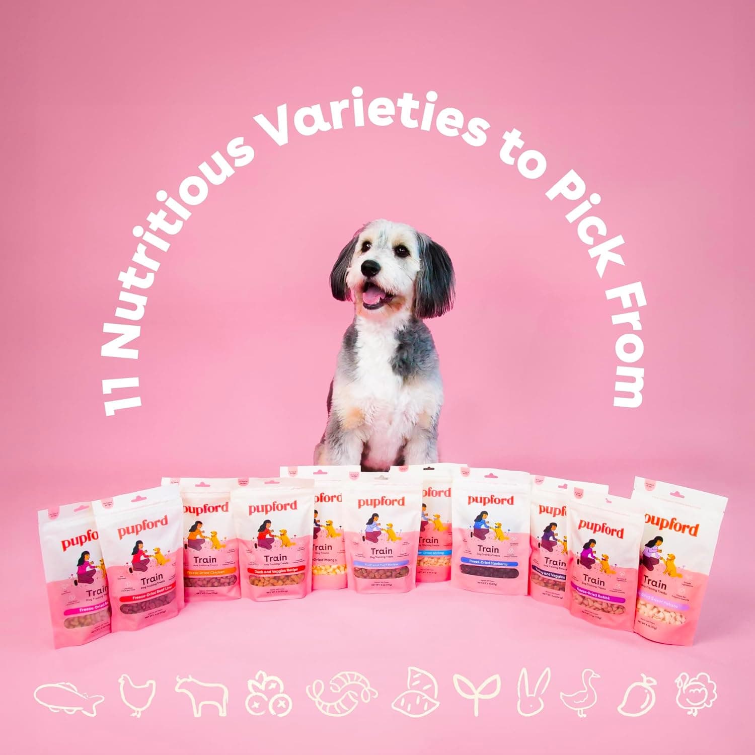 Pupford Freeze Dried Training Treats for Dogs & Puppies, 475+ Three Ingredient Bites (Beef Liver, 4 oz) Beef 4 Ounce (Pack of 1) - Image 8