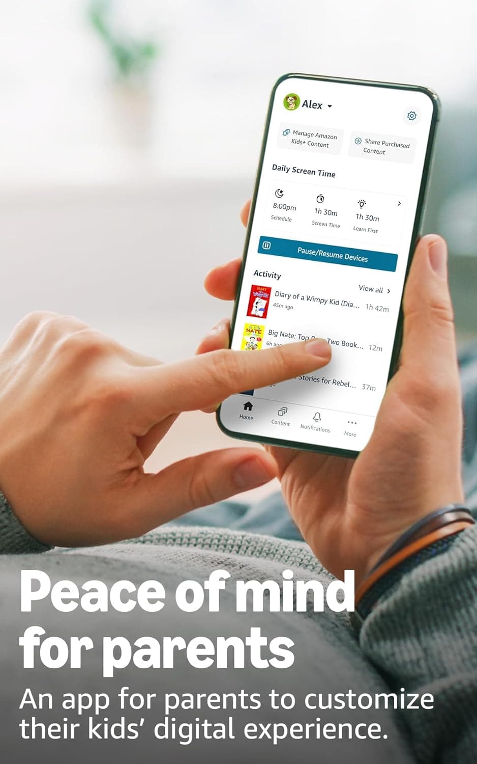 Amazon Echo Dot Kids (newest model) - Designed for kids, Designed for Alexa+, parental controls, Includes 1 Year of Amazon Kids+, Stardust Stardust Device only - Image 8