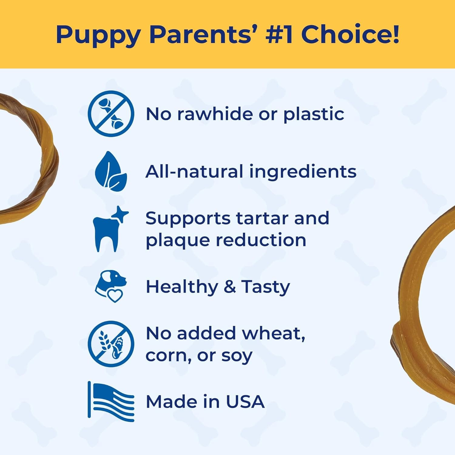 N-Bone Puppy Teething Ring Chicken Flavor (1 Pack Of 6 Rings) (113048) Chicken 6 Count (Pack of 1) - Image 5