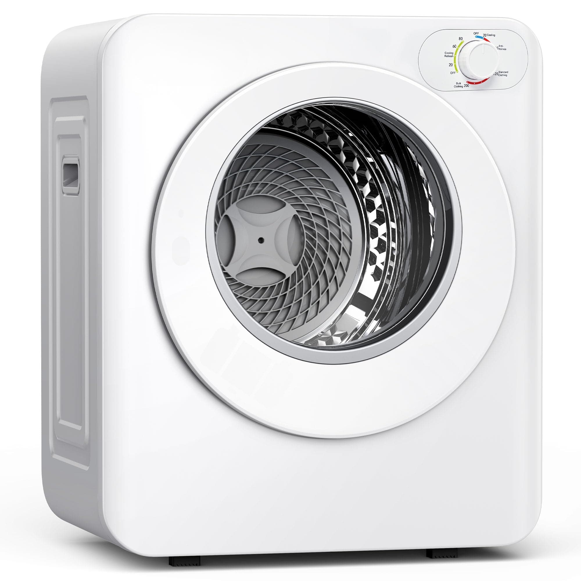 Euhomy Portable Clothes Dryer, 1.5 Cu.Ft. Portable Dryer, 850W Drying Machine with Front-Loading Stainless Steel Drum, 5 Functions, Suitable for Apartments, Dorms, RVs, Small Spaces 1.5 cu. ft.