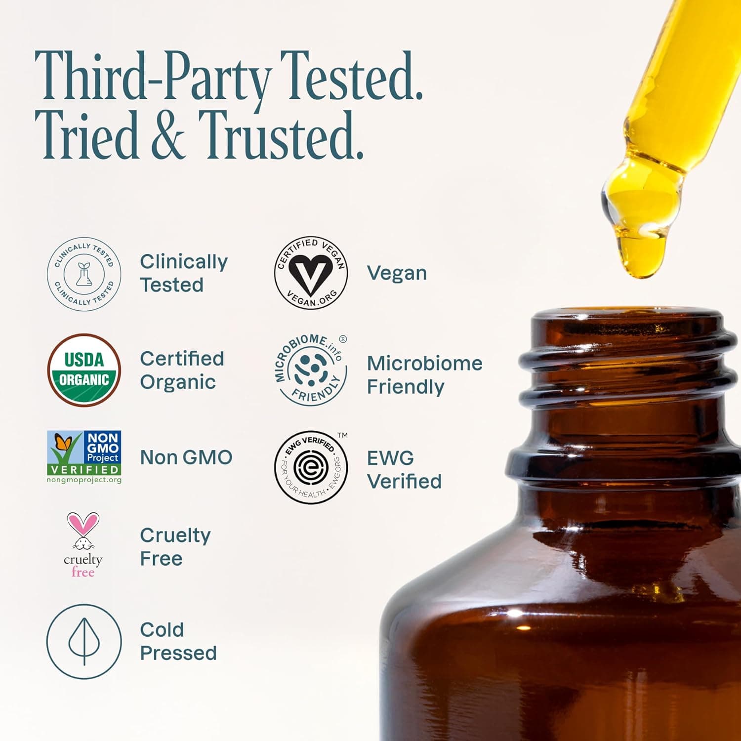 Cliganic 有机荷荷巴油，100% 纯净（4盎司）| 面部、头发、皮肤和指甲的滋润 | 天然冷压无己烷 | 基础载油 4 流量盎司（单包装） - Image 7