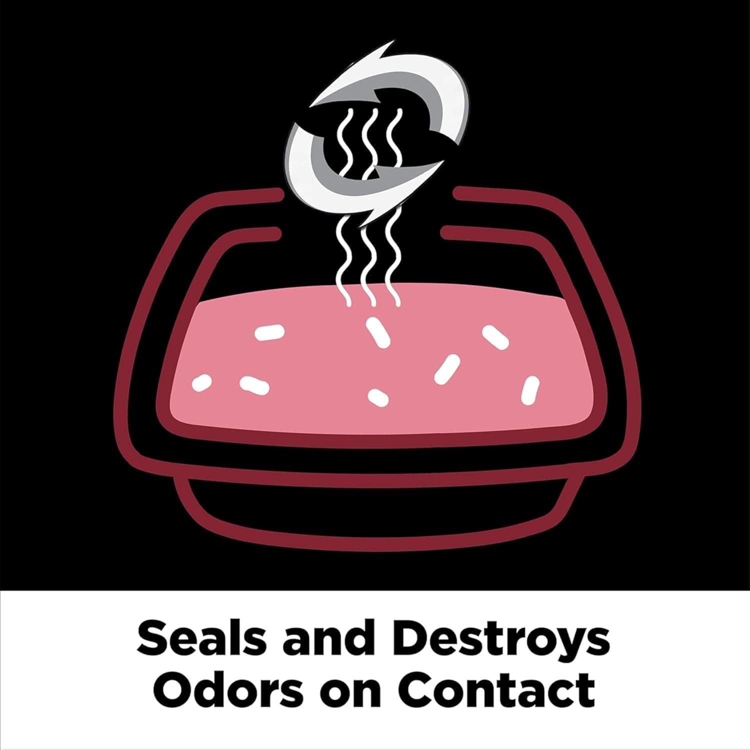 ARM & Hammer Clump & Seal Platinum Cat Litter, Multi-Cat, 14-Day Odor Control, Rock-Hard Clumps, 18 lbs – Powerful Odor Eliminator with Baking Soda 18 lbs Clump & Seal Platinum Clumping Cat Litter - Image 4