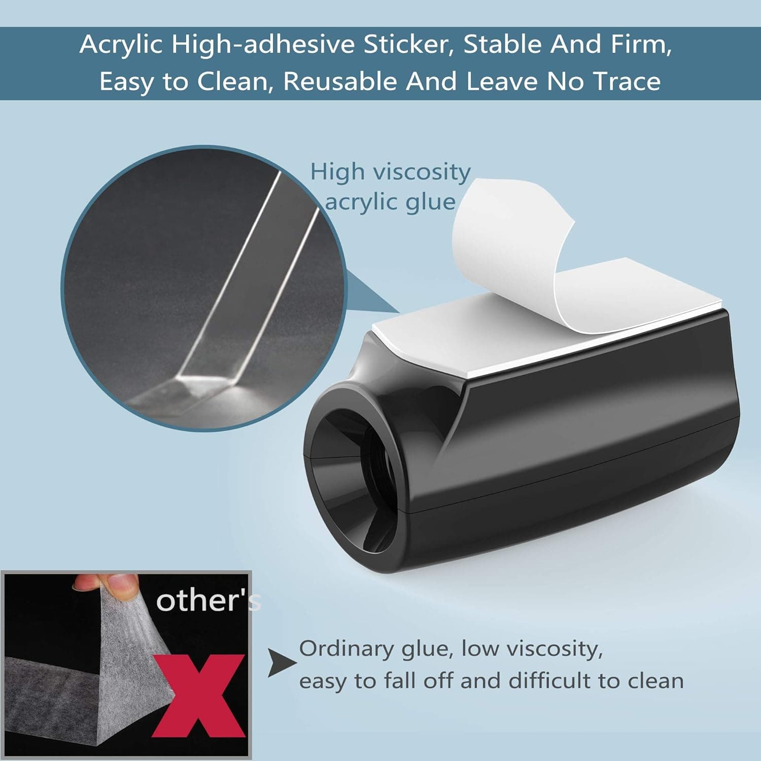 Elook 鹿警报哨子设备，汽车用，升级版丙烯酸双面胶，迷你尺寸，2个装（专利） - Image 8