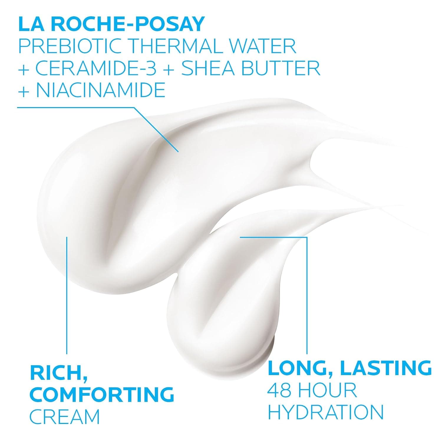 La Roche-Posay Lipikar AP+ Triple Repair Moisturizing Cream | Face & Body Lotion For Dry Skin | Shea Butter & Niacinamide Moisturizer | Gentle Face & Body Cream For Dry, Rough & Sensitive Skin 6.7 Fl Oz (Pack of 1) - Image 4