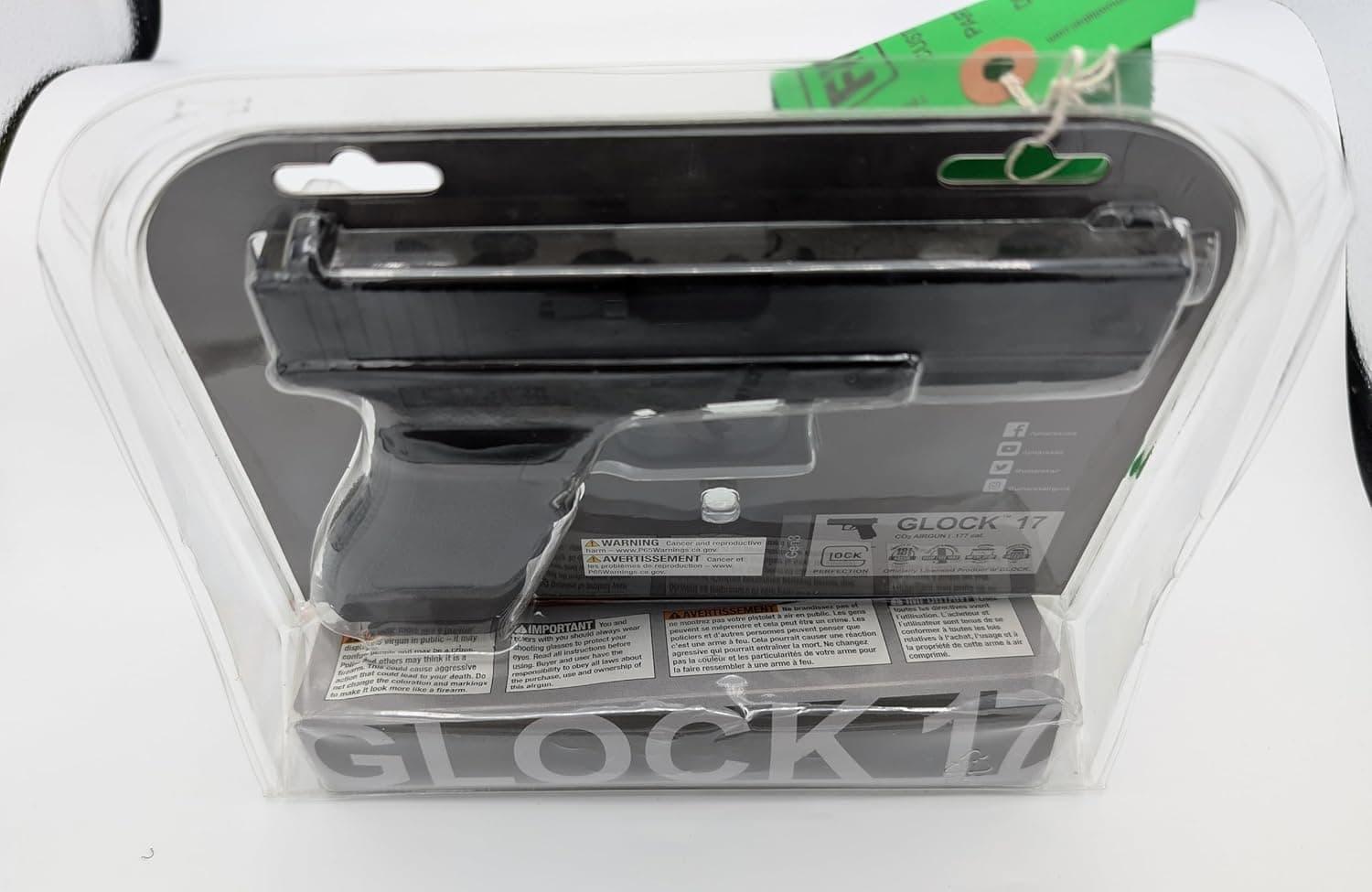 Glock 17 Blowback .177 Caliber BB Gun Air Pistol Black Gen3 - Image 11