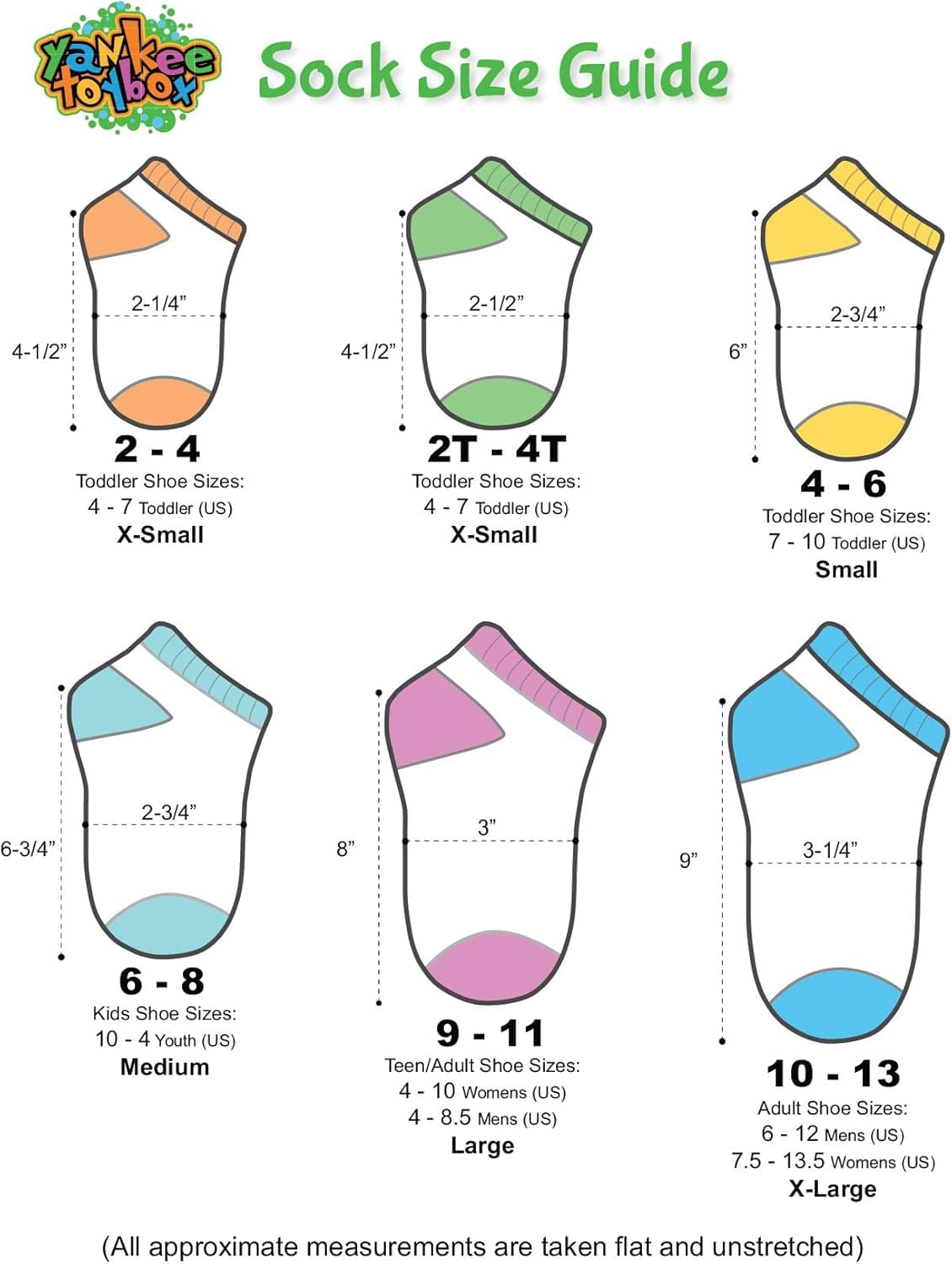 Disney Character Kids Adults 6 Pack Sock Set Large Purple - Image 3