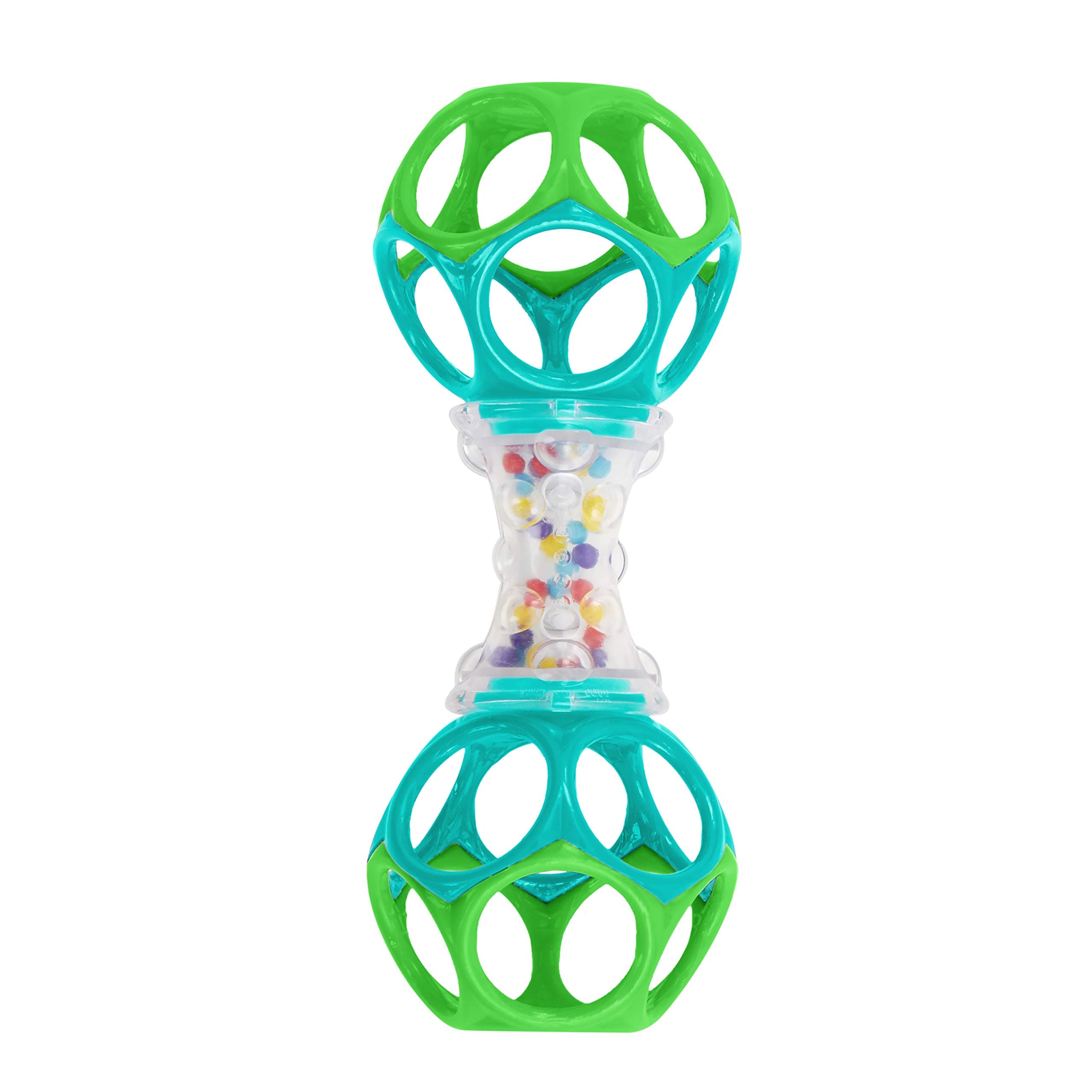 Bright Starts Oball Shaker Rattle Toy, Edades Recién Nacido en Adelante