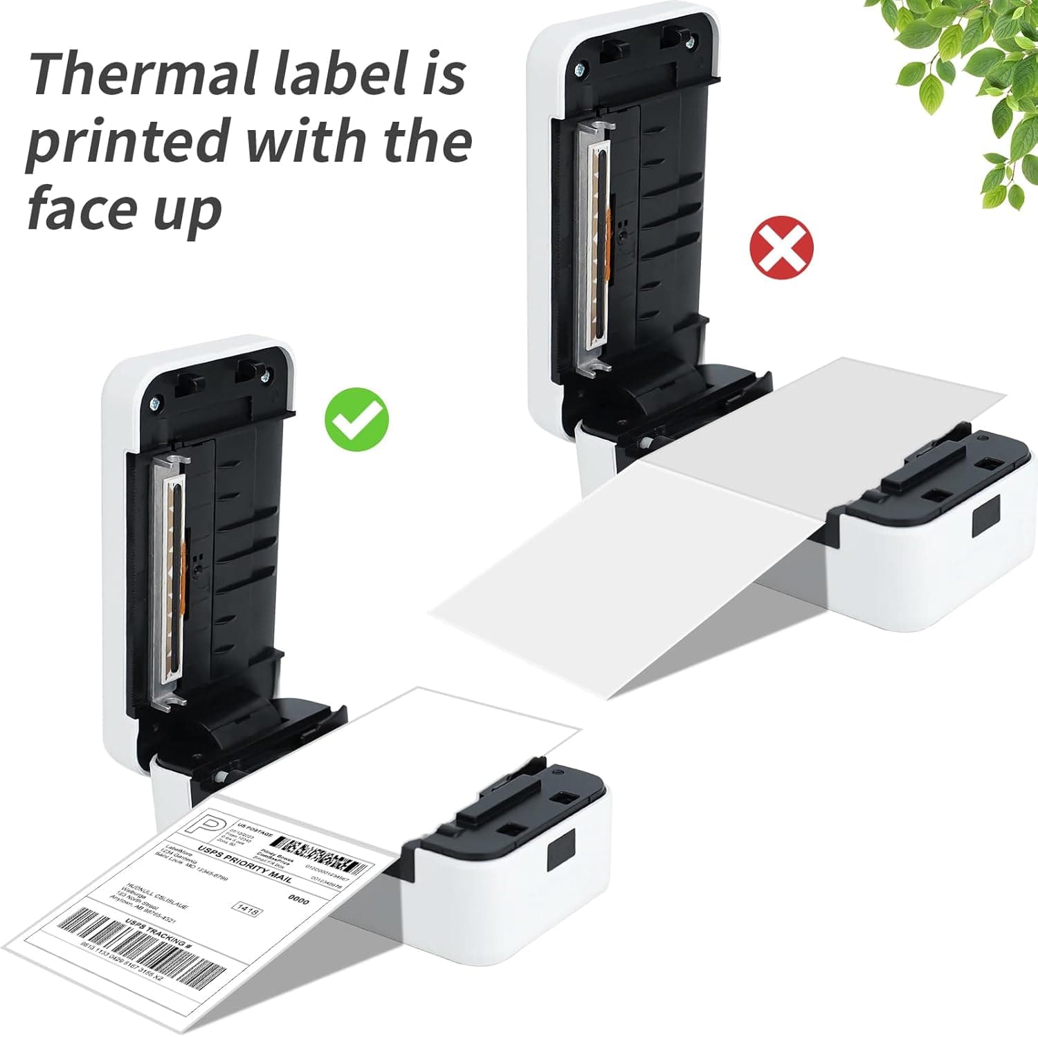 9527 Product Fanfold 4 x 6 Direct Thermal Labels White Perforated Shipping Labels, 500pcs per Stack,1 Stack 1 Stacks | 500 Labels White - Image 3