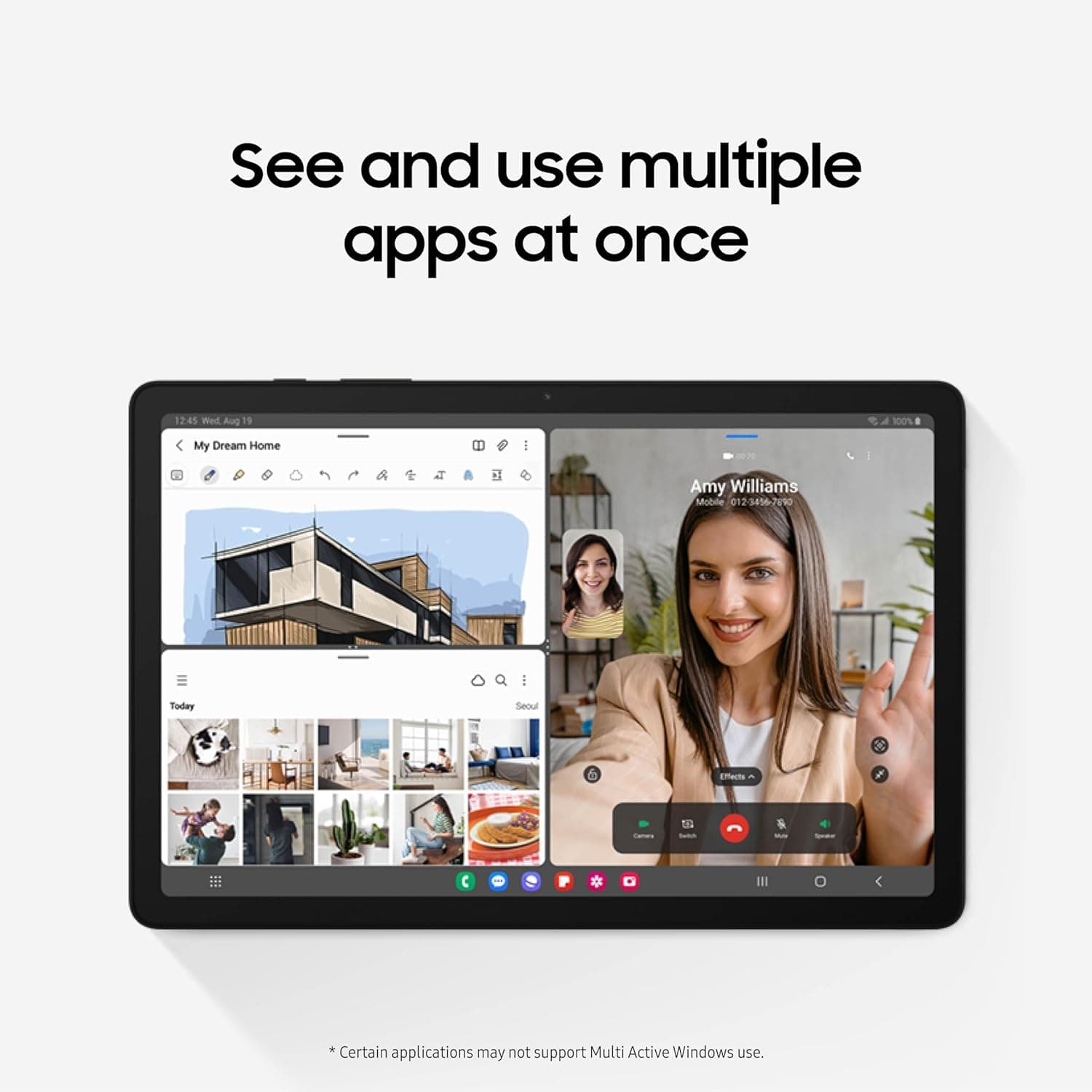 Samsung Galaxy Tab A9+ Plus 11” 64GB Android Tablet, Big Screen, Quad Speakers, Upgraded Chipset, Multi Window Display, Slim, Light, Durable, Kids Friendly Design, US Version, 2024, Silver Silver 64 GB Tablet Tablet Only - Image 9