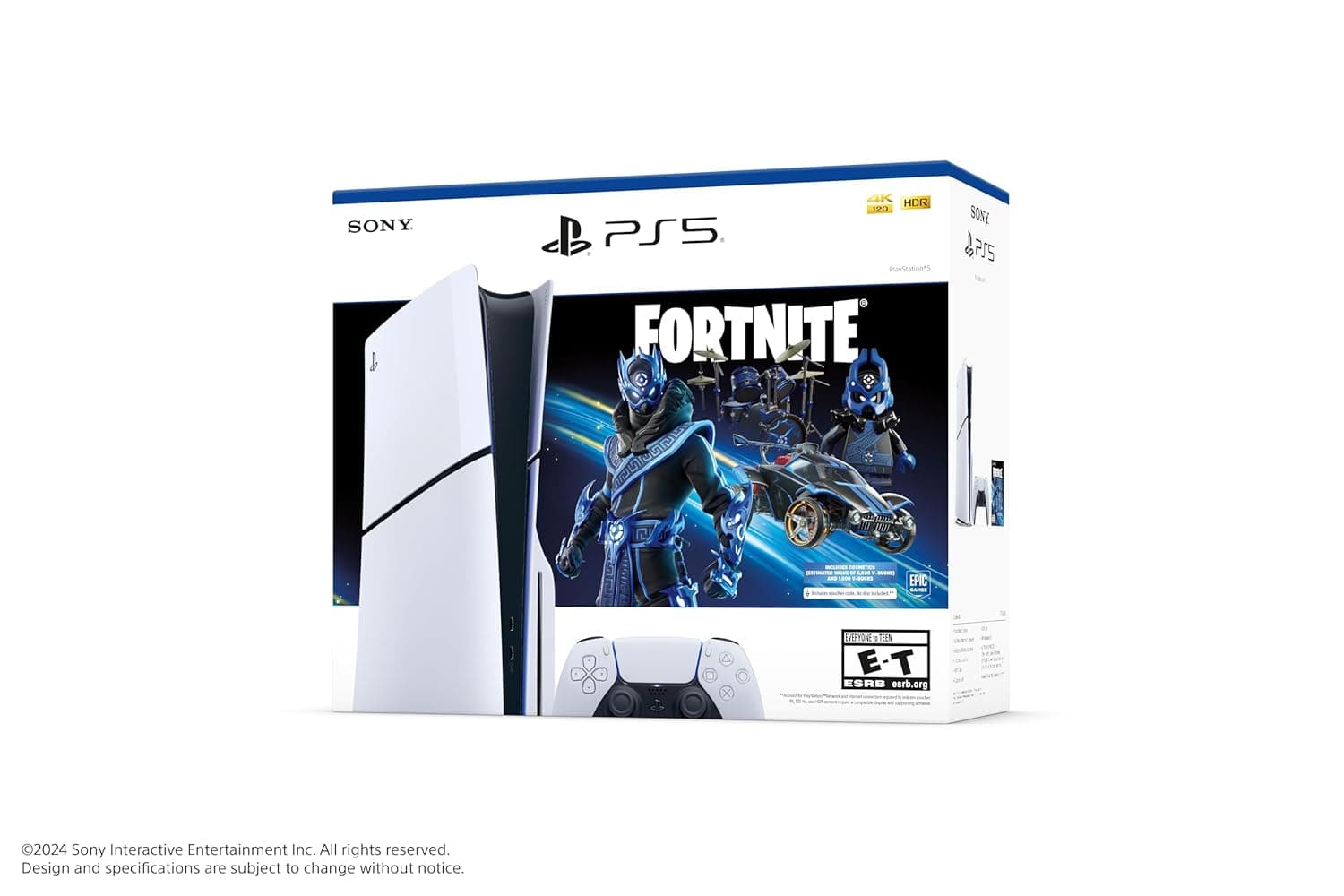 PlayStation PS5 Console - Fortnite Cobalt Star Disc Edition - Image 5