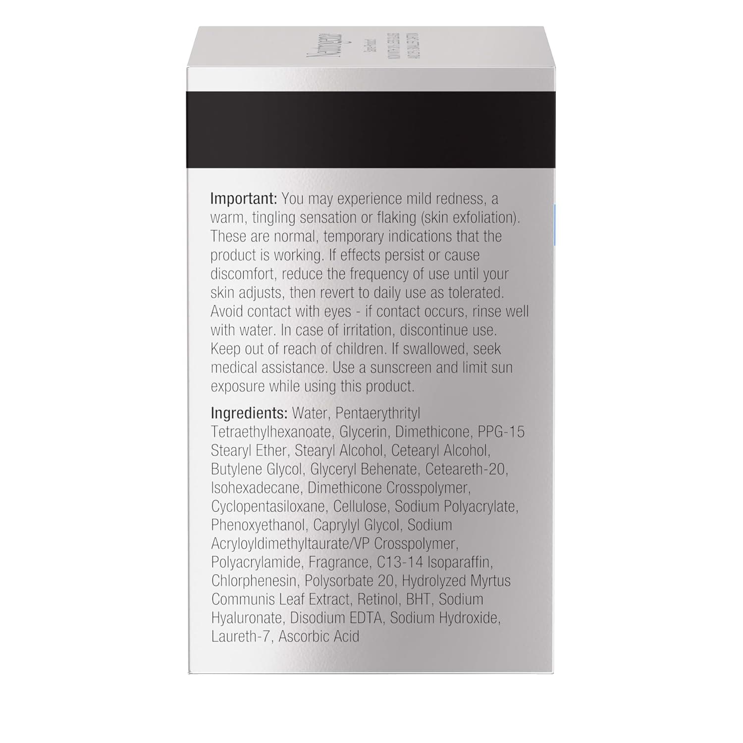 Neutrogena Rapid Wrinkle Repair Retinol Face Moisturizer, Daily Anti-Aging Face Cream with Retinol & Hyaluronic Acid to Fight Fine Lines, Wrinkles, & Dark Spots, 1.7 oz 1.7 Ounce (Pack of 1) - Image 10