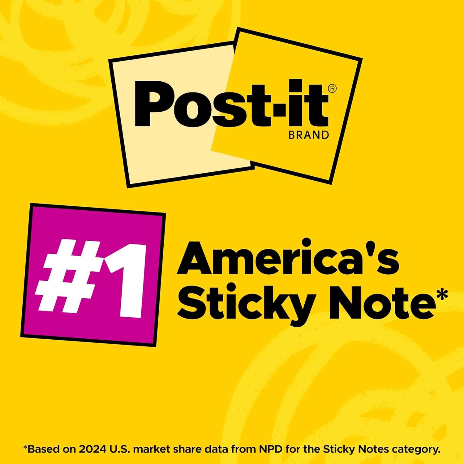 Post-it Super Sticky Notes, 24 Sticky Note Pads, 3 x 3 in., Ideal for Organization in Your Dorm, Home or Office, 2X The Sticking Power, Supernova Neons Collection 7.4" x 3.2" - Image 5