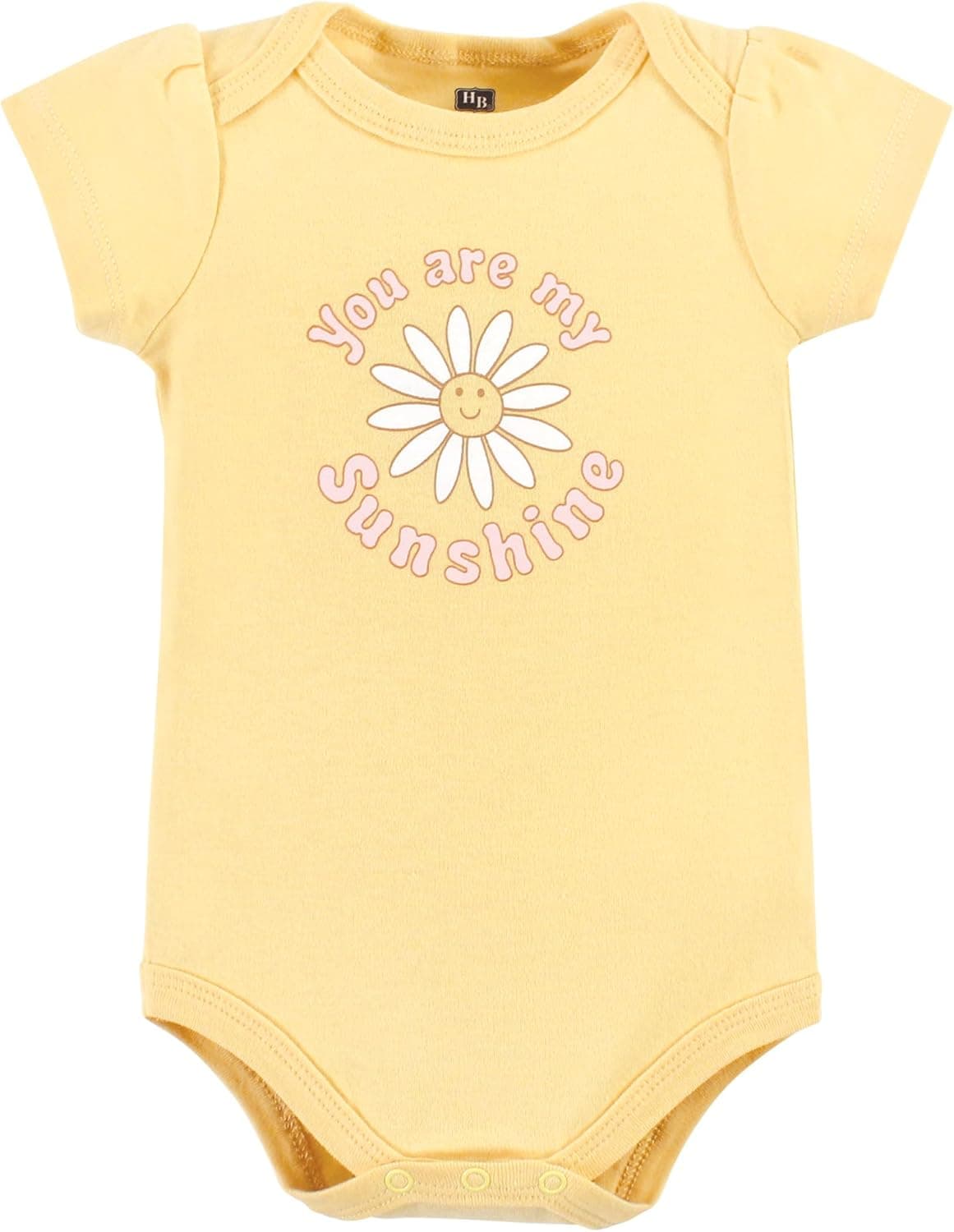 Hudson Baby Unisex Baby Cotton Bodysuits, Peace Love And Flowers, 3-6 Months - Image 6