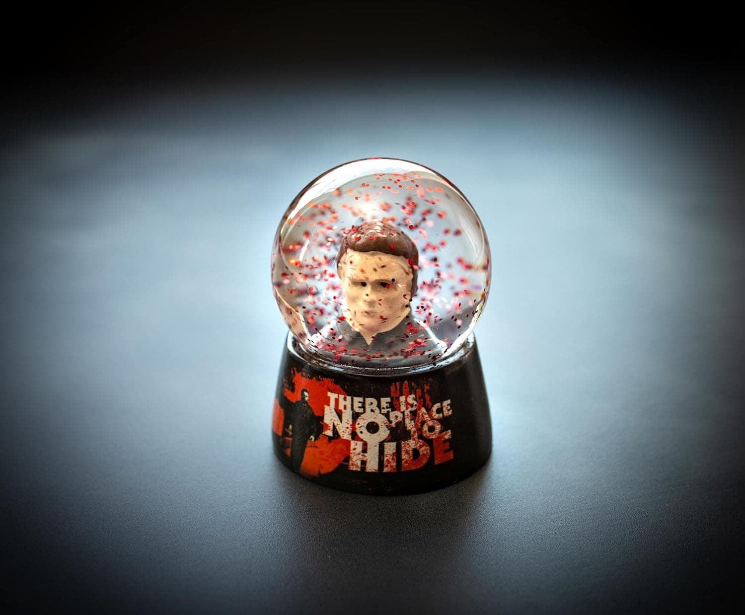 Halloween Michael Myers No Place to Hide Mini Snow Globe with Swirling Glitter Display | Horror Movie Collectible Keepsake | 3 Inches Tall - Image 7
