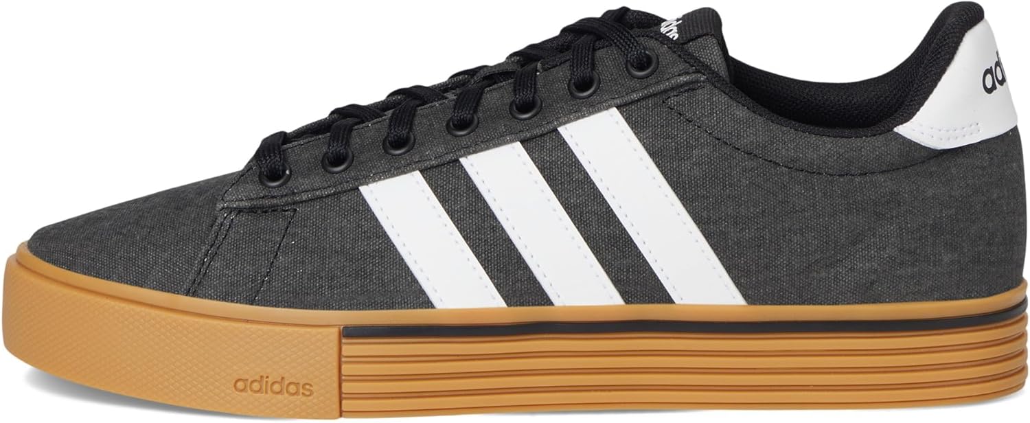 adidas Men's Daily 4.0 Shoe 12 Black/White/Gum - Image 2