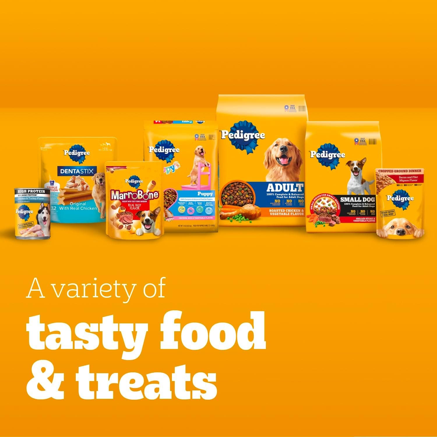 Pedigree Choice Cuts in Gravy Adult Soft Wet Dog Food Variety Pack, 3.5 oz. Pouches, 30-Count Variety: Beef, Chicken & Filet Mignon 30 Count (Pack of 1) - Image 8