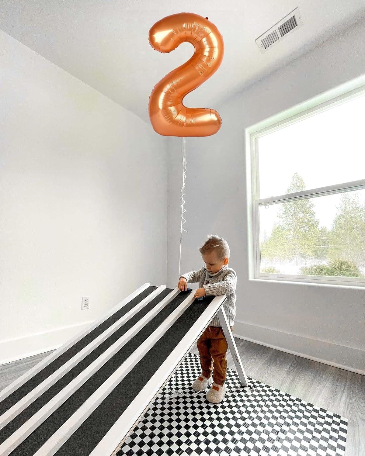 Amazon.com: 2 Balloon - Orange Birthday Number Balloons, 40 Inch Decorations Men Women | Orange inflatable birthday balloons 40 inch, jumbo foil 2th birthday decorations for for women and men : Toys & Games - Image 5