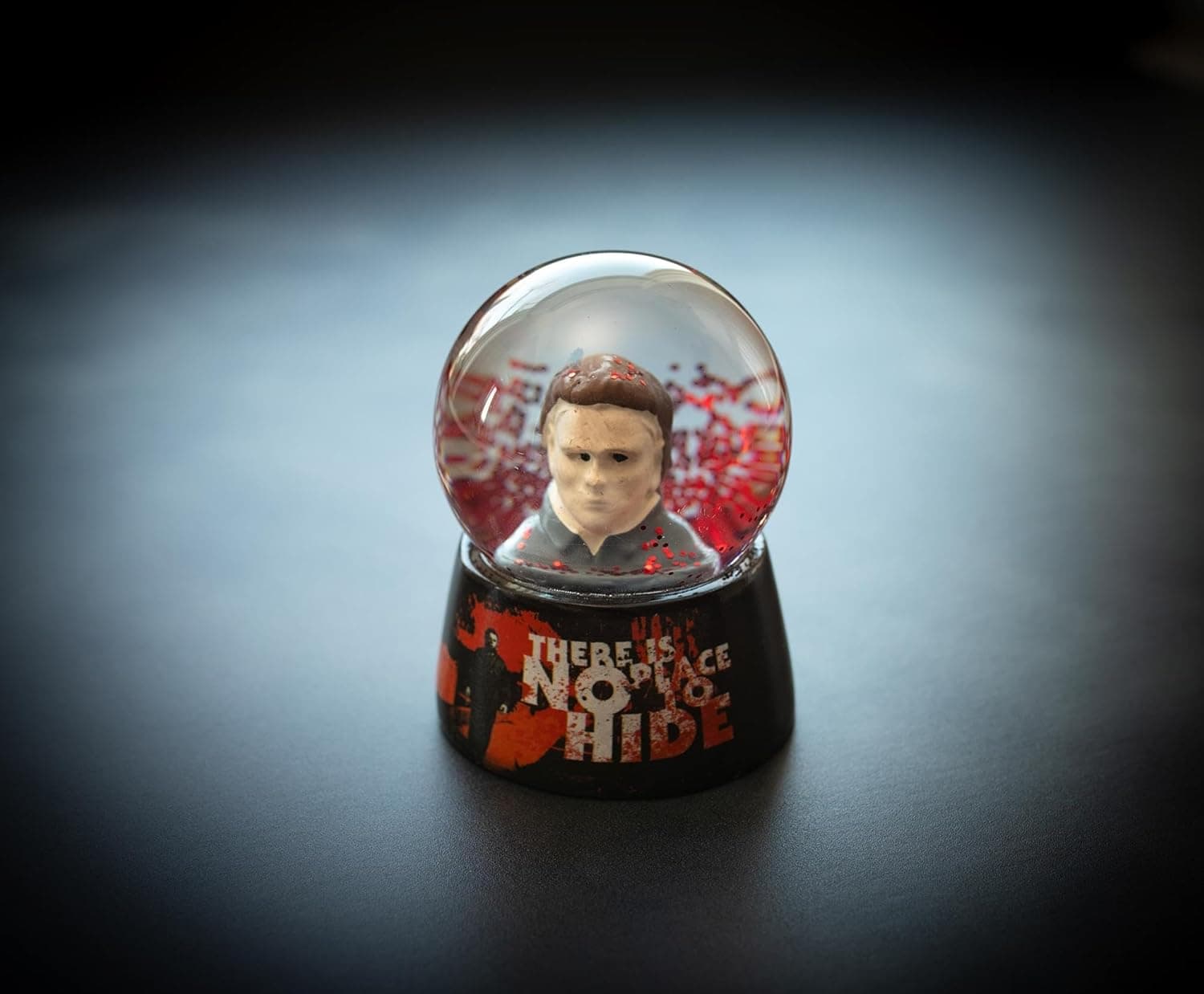 Halloween Michael Myers No Place to Hide Mini Snow Globe with Swirling Glitter Display | Horror Movie Collectible Keepsake | 3 Inches Tall - Image 6