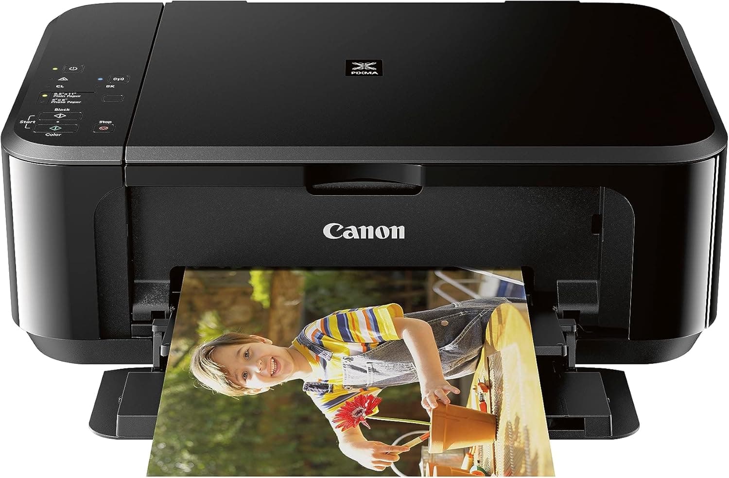 Canon Pixma MG3620 Wireless All-in-One Color Inkjet Printer with Mobile and Tablet Printing, Black - Image 2