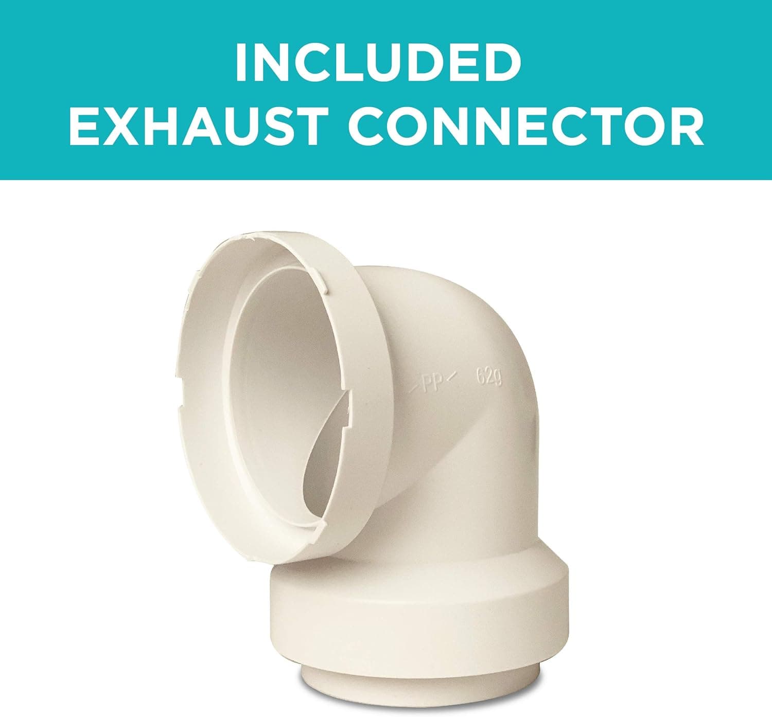 BLACK+DECKER BCED37 Compact Dryer for Standard Wall Outlet, Small, 4 Modes, Load Volume 13.2 lbs., White 3.5 Cu. Ft - Image 9