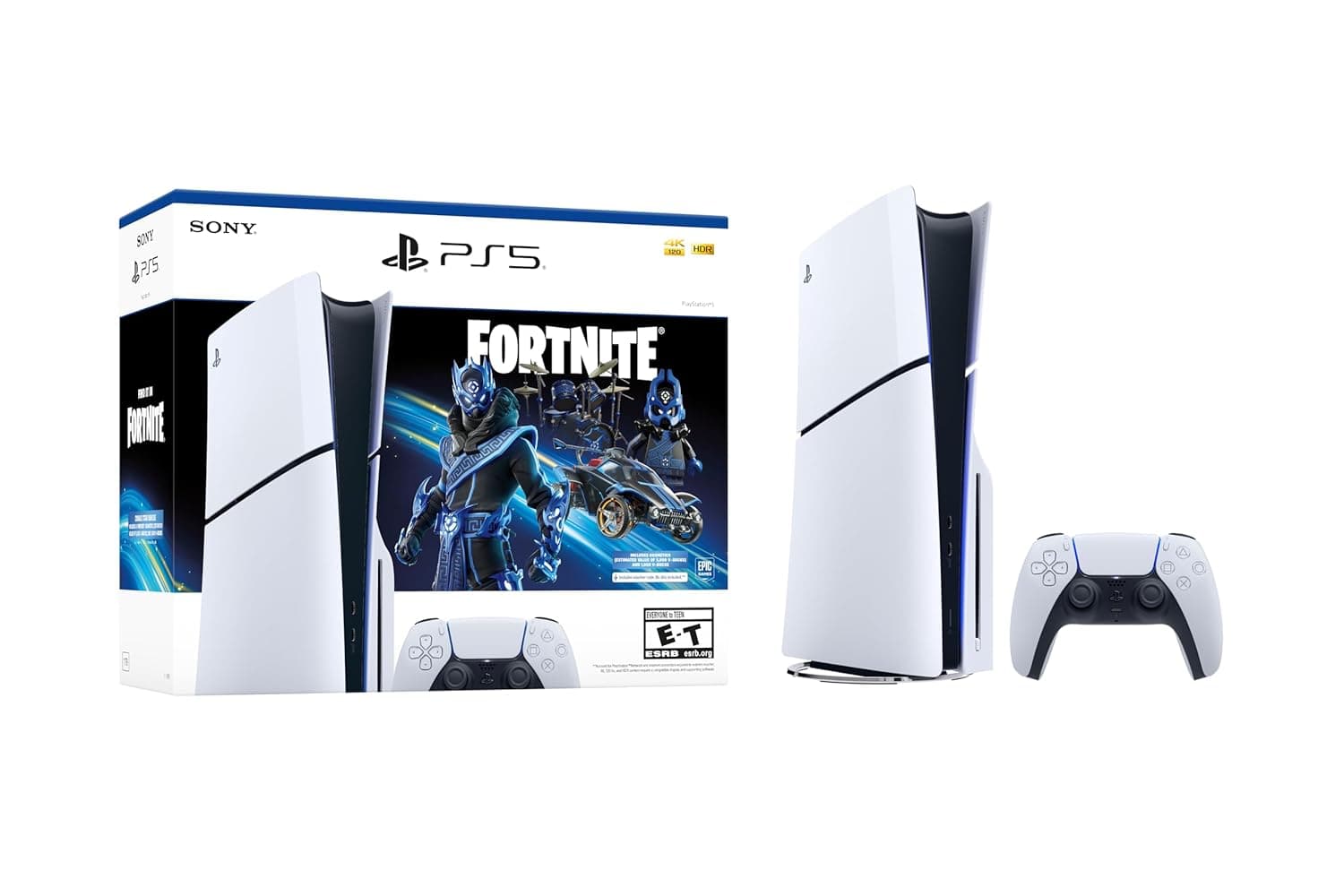 PlayStation PS5 Console - Fortnite Cobalt Star Disc Edition - Image 2