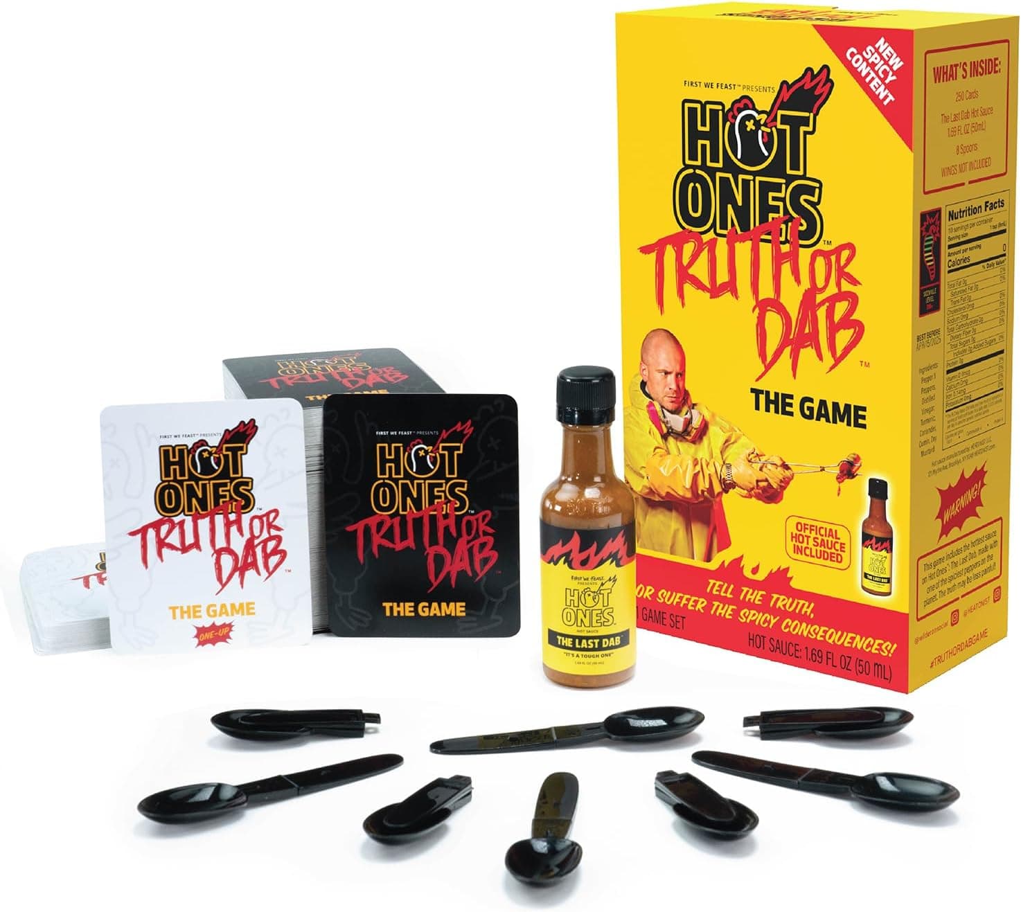 Wilder Games Hot Ones Truth or Dab The Game - Hot Sauce Included (Ages 17+) - Image 6