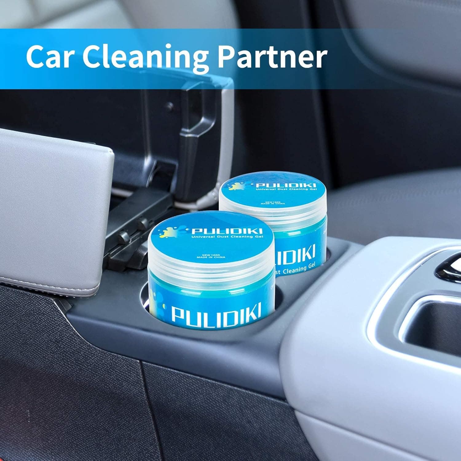 PULIDIKI Car Cleaning Gel Clean Putty Car Interior Cleaner Slime Auto Detail Tools Kit Supplies Car Accessories Christmas Stocking Stuffers Gifts for Men Women White Elephant Gifts Adults Teens - Image 8