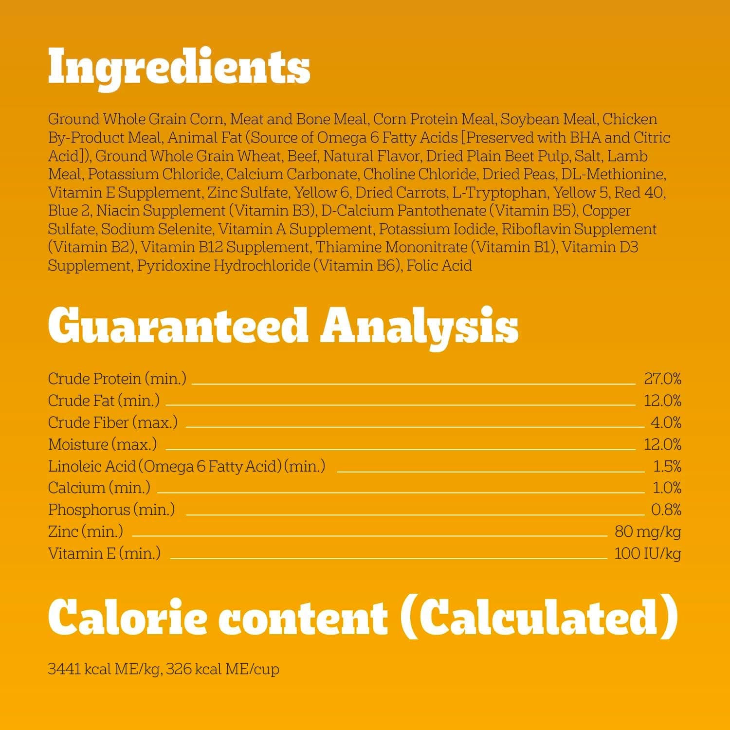 Pedigree High Protein Adult Dry Dog Food, Beef and Lamb Flavor, 18 lb. Bag Beef and Lamb 18 Pound (Pack of 1) - Image 9