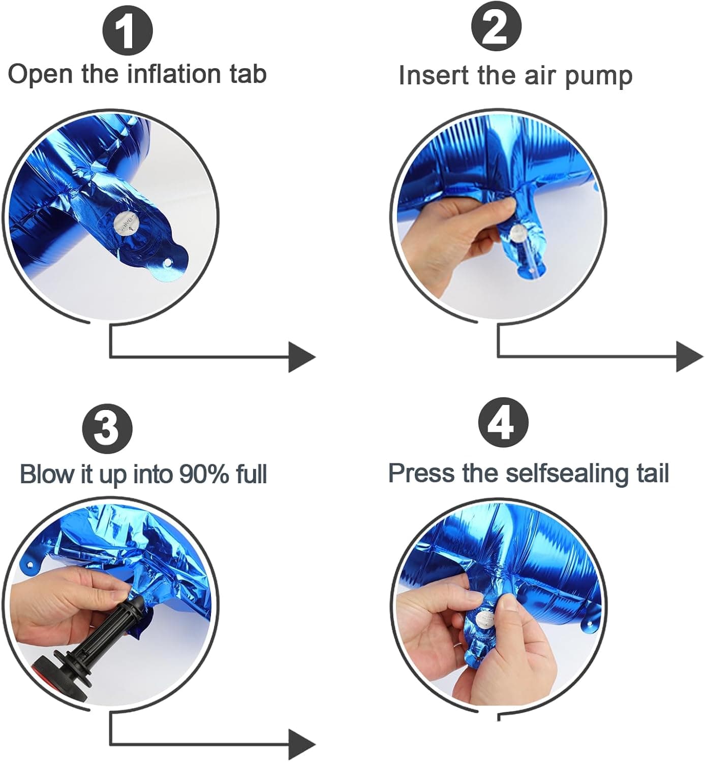 40 Inch Navy Blue 1 Balloon for First Birthday, Blue One 1st Number Balloon Birthday Decorations for Boy Man Toddler Baby, 10th 21st, Giant Number 1 Balloon Navy Blue Number 1 - Image 7