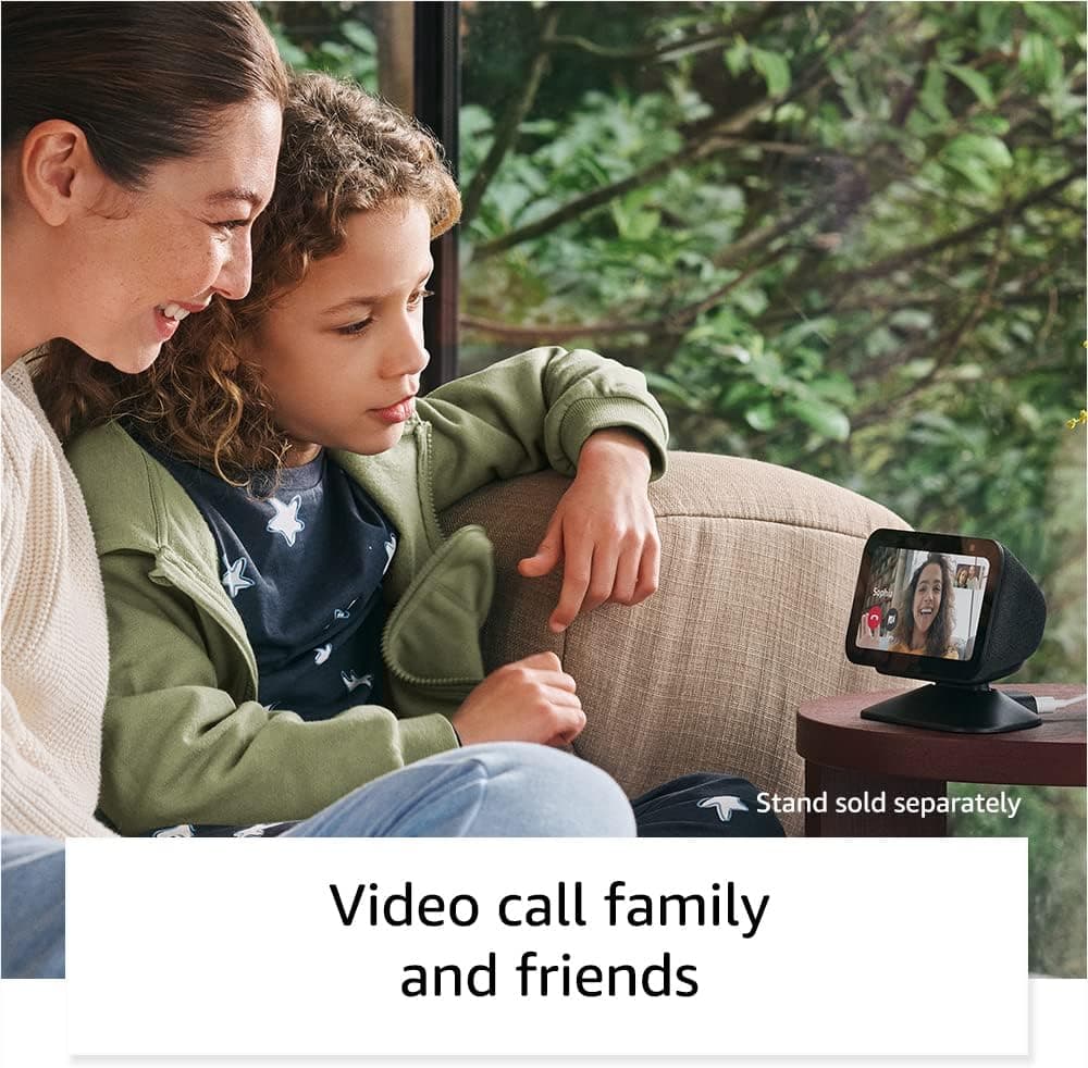 Amazon Echo Show 5, Smart display with 2x the bass and clearer sound, Charcoal Charcoal Device only - Image 9