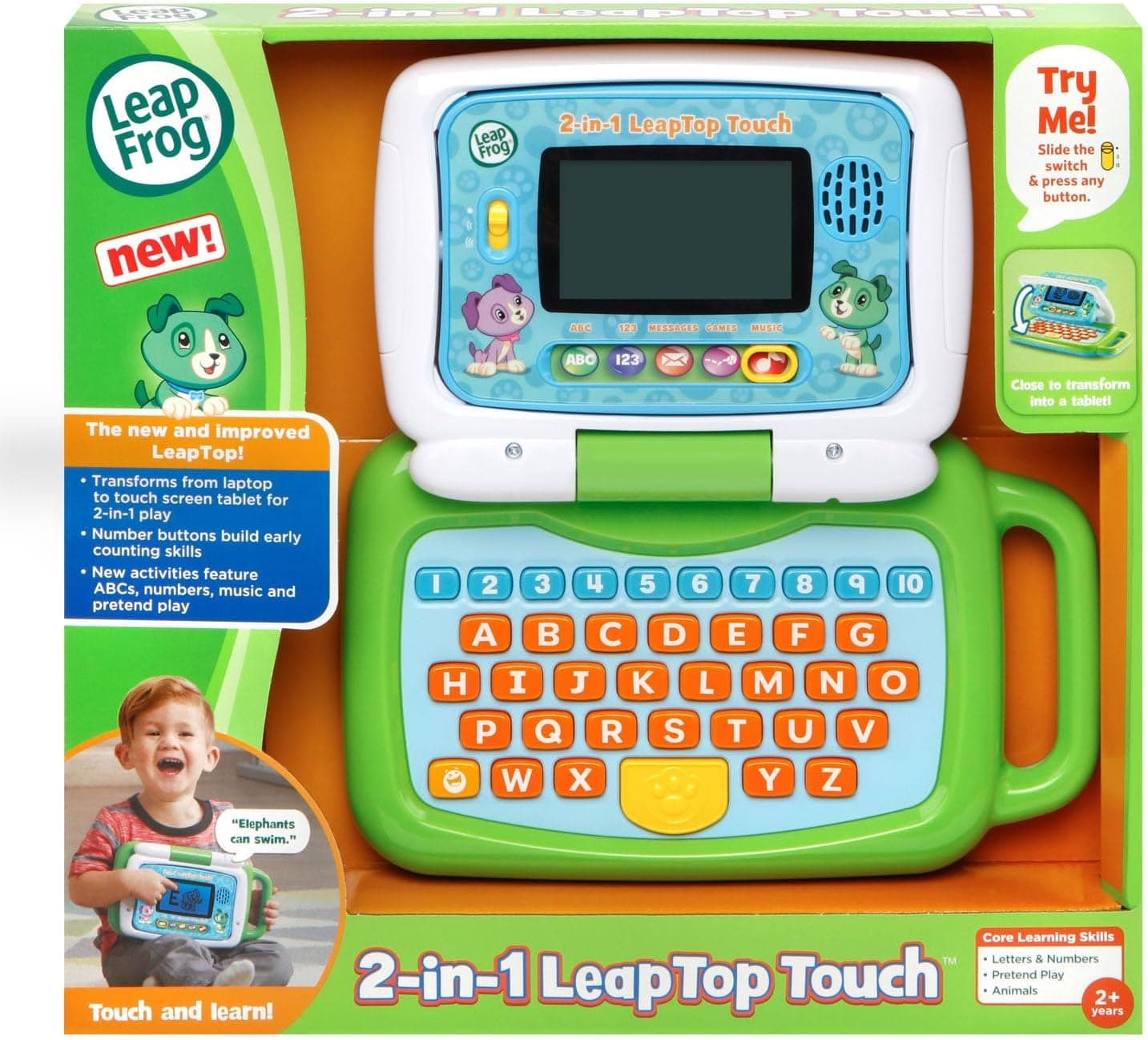 LeapFrog 2合1 LeapTop Touch，绿色 - Image 7