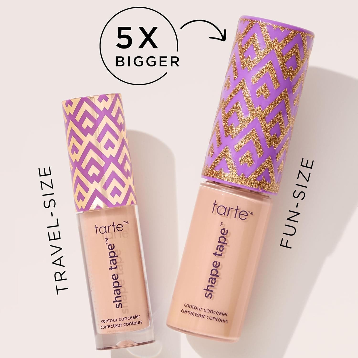 tarte shape tape best-sellers set – Shape Tape Concealer, Hydrating Lip Gloss Balm & Mascara for Curl, Volume & Length, Longwear, Cruelty Free 29N light-medium & rose - Image 5
