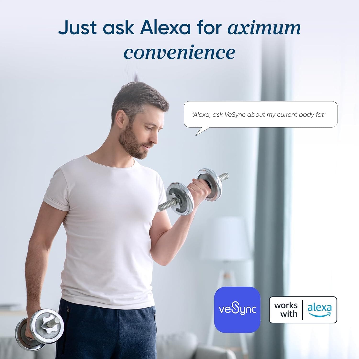 Etekcity Smart Scale for Body Weight, Bathroom Digital Weighing Scale with BMI, Body Fat, Muscle Mass, Accurate Bluetooth Home User Health Equipment Sync Apps - Image 11