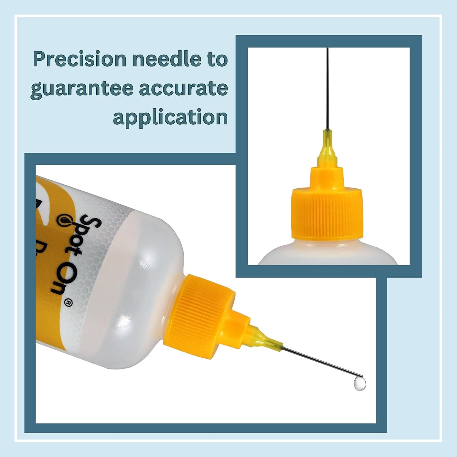 Pure Silicone Pouring Oil for Acrylic Painting - 100% Silicone for Superior Cell Creation - Acrylic Paint Pouring Medium - Made in The USA - Precision Needle Applicator - Image 5