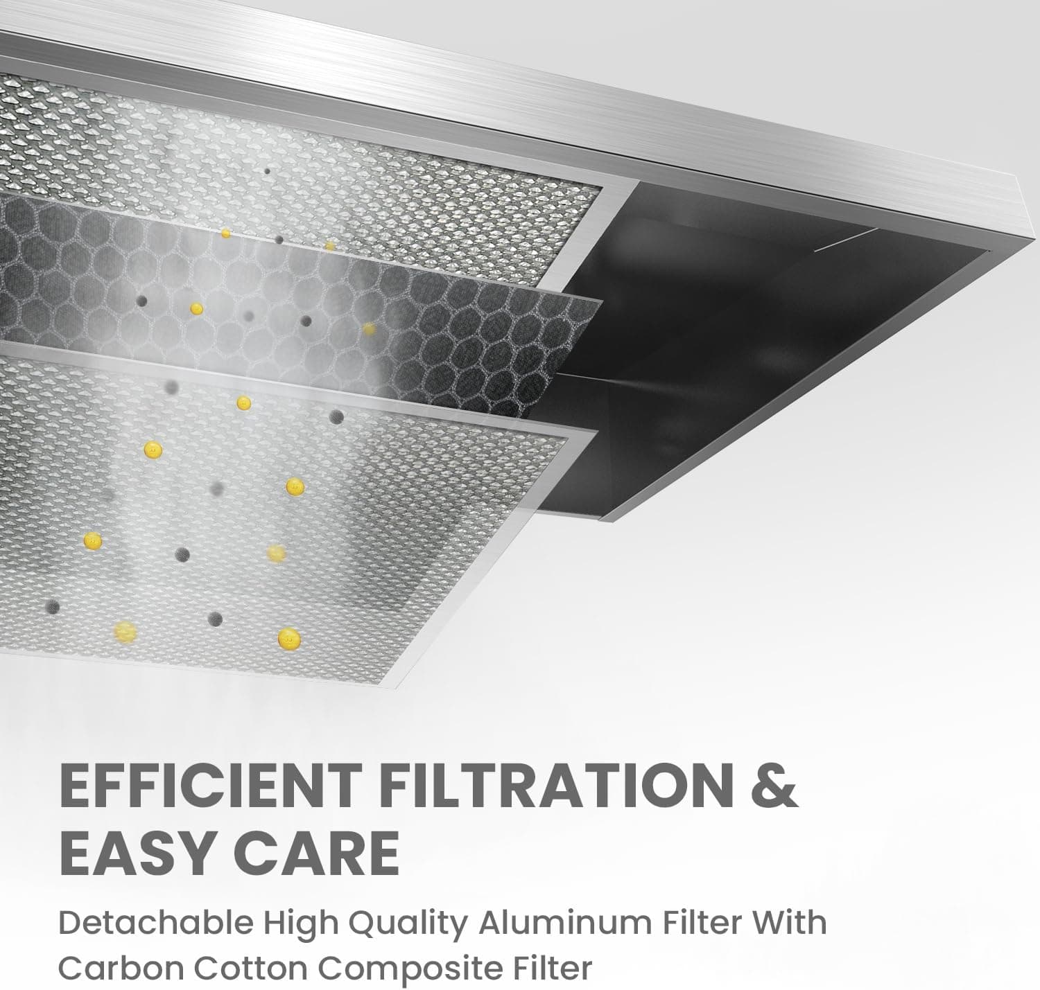 Comfee CVU30W2AST Máy Hút Mùi 30 Inch Ducted Ductless Bằng Thép Không Gỉ Bền Bỉ Cho Bếp Dưới Tủ Với 2 Tốc Độ - Image 6