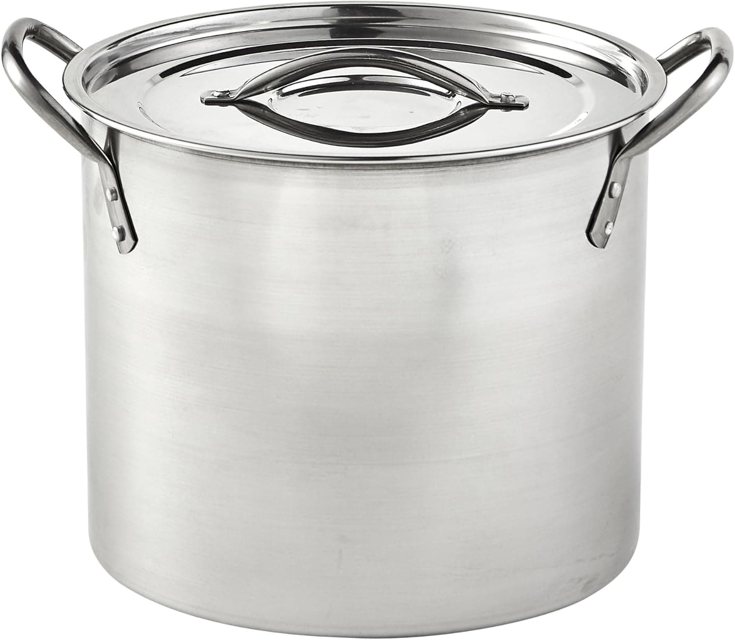 IMUSA 12 Quart Stainless Steel Stock Pot with Lid 12.7 Quarts - Image 2