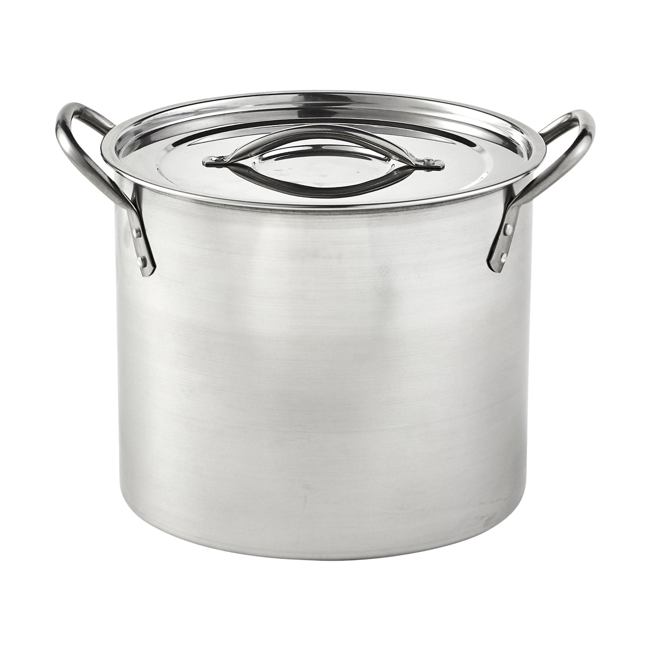 IMUSA 12 Quart Stainless Steel Stock Pot with Lid 12.7 Quarts