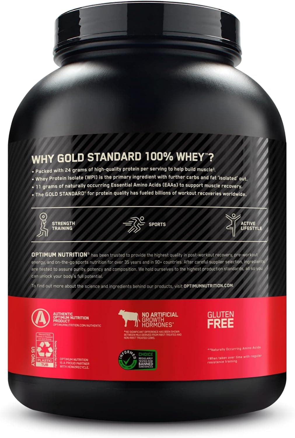 Optimum Nutrition Gold Standard 100% Whey Protein Powder, Chocolate Malt, 5 Pound (Packaging May Vary) Chocolate Malt 5 Pound (Pack of 1) - Image 10