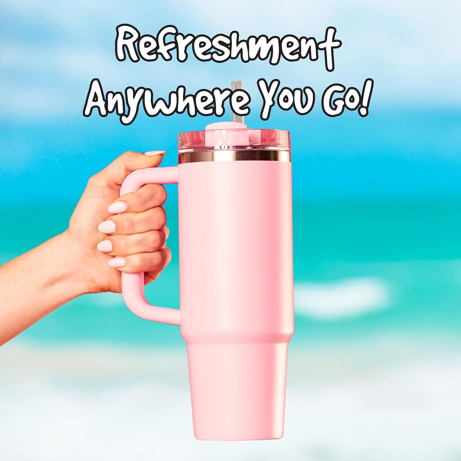 SINGLES TO GO! Margaritaville Water Drink Mix, Variety Pack, Includes 4 Flavors: Caribbean Fruit Punch, Pina Colada, Strawberry Daiquiri, And Margarita,1 Box (40 Single Servings) - Image 5