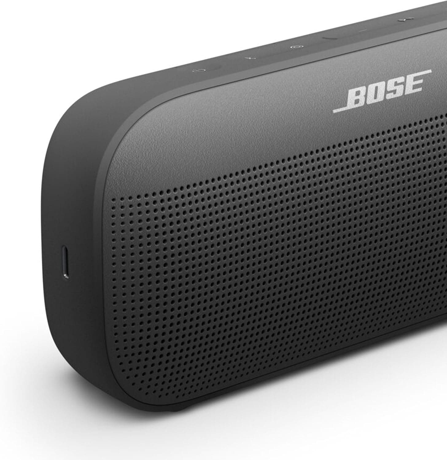 Bose SoundLink Flex Bluetooth Speaker (2nd Gen) - Portable Outdoor Speaker with Hi-Fi Audio, Waterproof and Dustproof, USB-C, Up to 12 Hours Battery Life, Black - Image 5