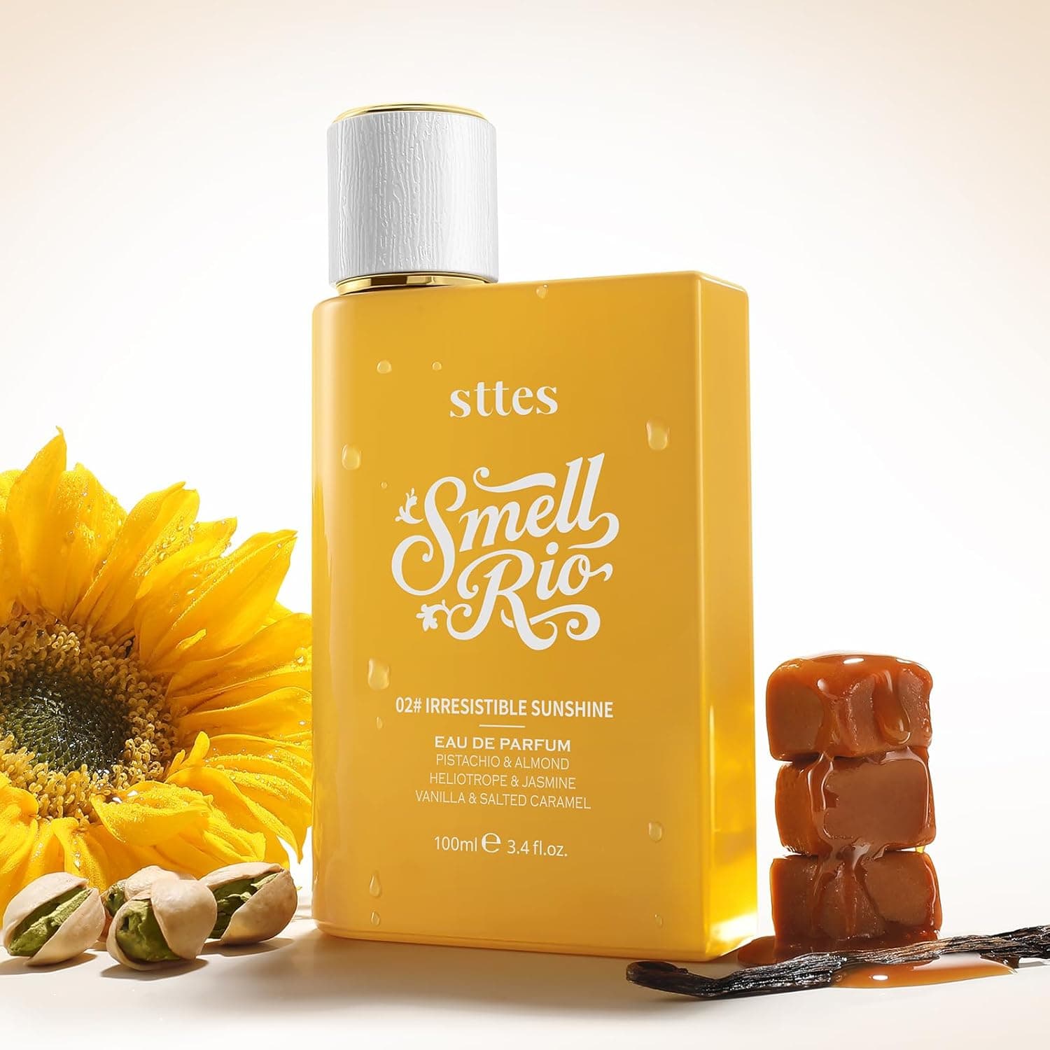 Sttes Perfume 602# (Irresistible Sunshine) - Eau de Perfume 100ml (3.4fl oz) Vanilla Gourmet Tune (Caramel Vanilla Flavor) Irresistible Sunshine 602 - Image 6