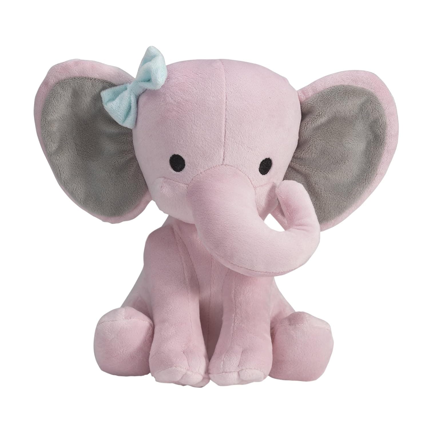 Bedtime Originals Twinkle Toes Pink Elephant Plush, Hazel, 1 Count (Pack of 1) - Image 2