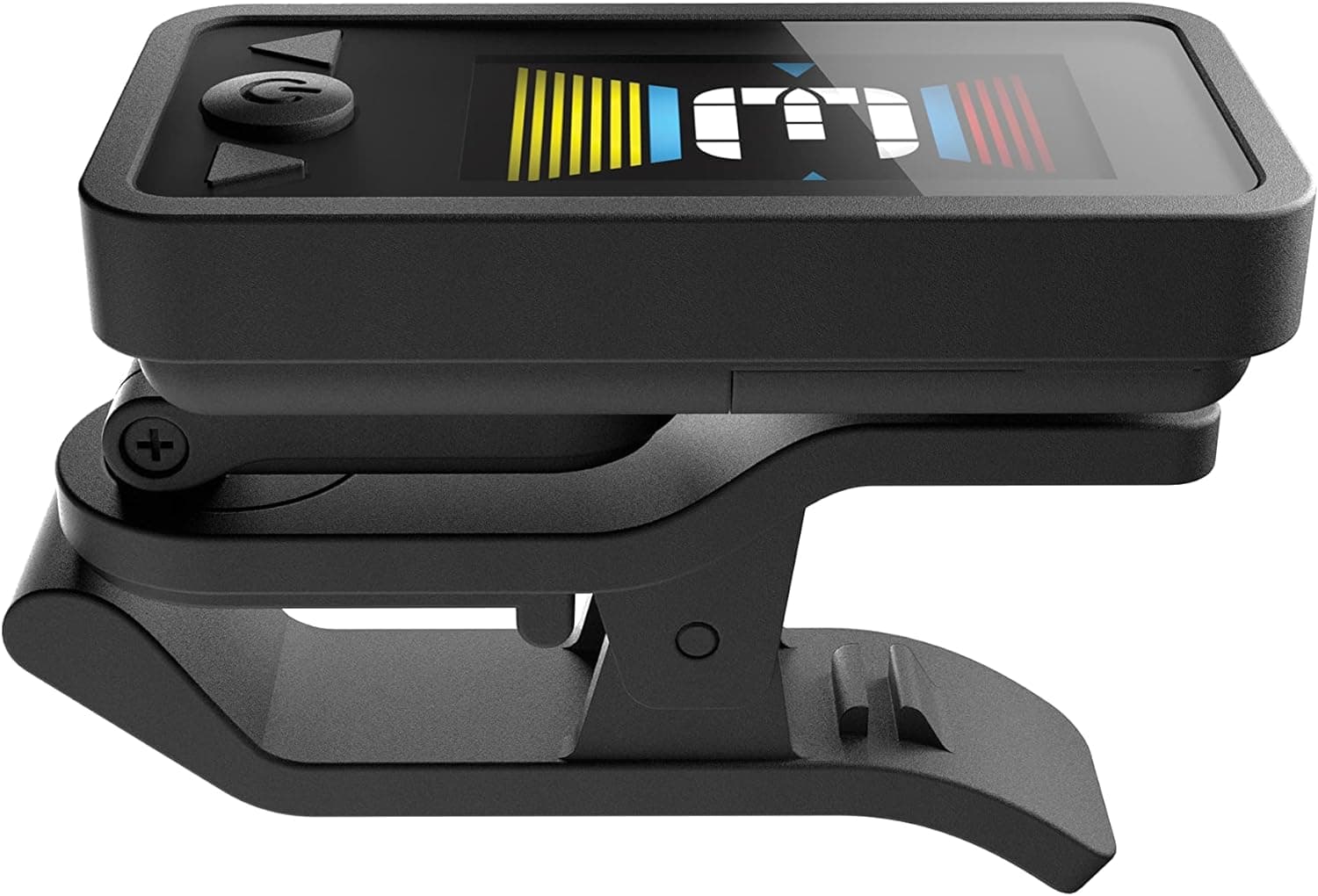 D'Addario Eclipse Headstock Clip On Guitar Tuner, PW-CT-17BK, Black Black Battery - Image 3