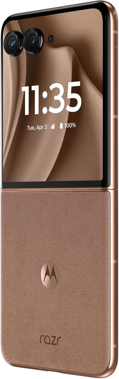 Motorola Razr+ 2025 | Unlocked | Made for US 12/256GB | 50MP Camera | Pantone Mocha Mousse - Image 11