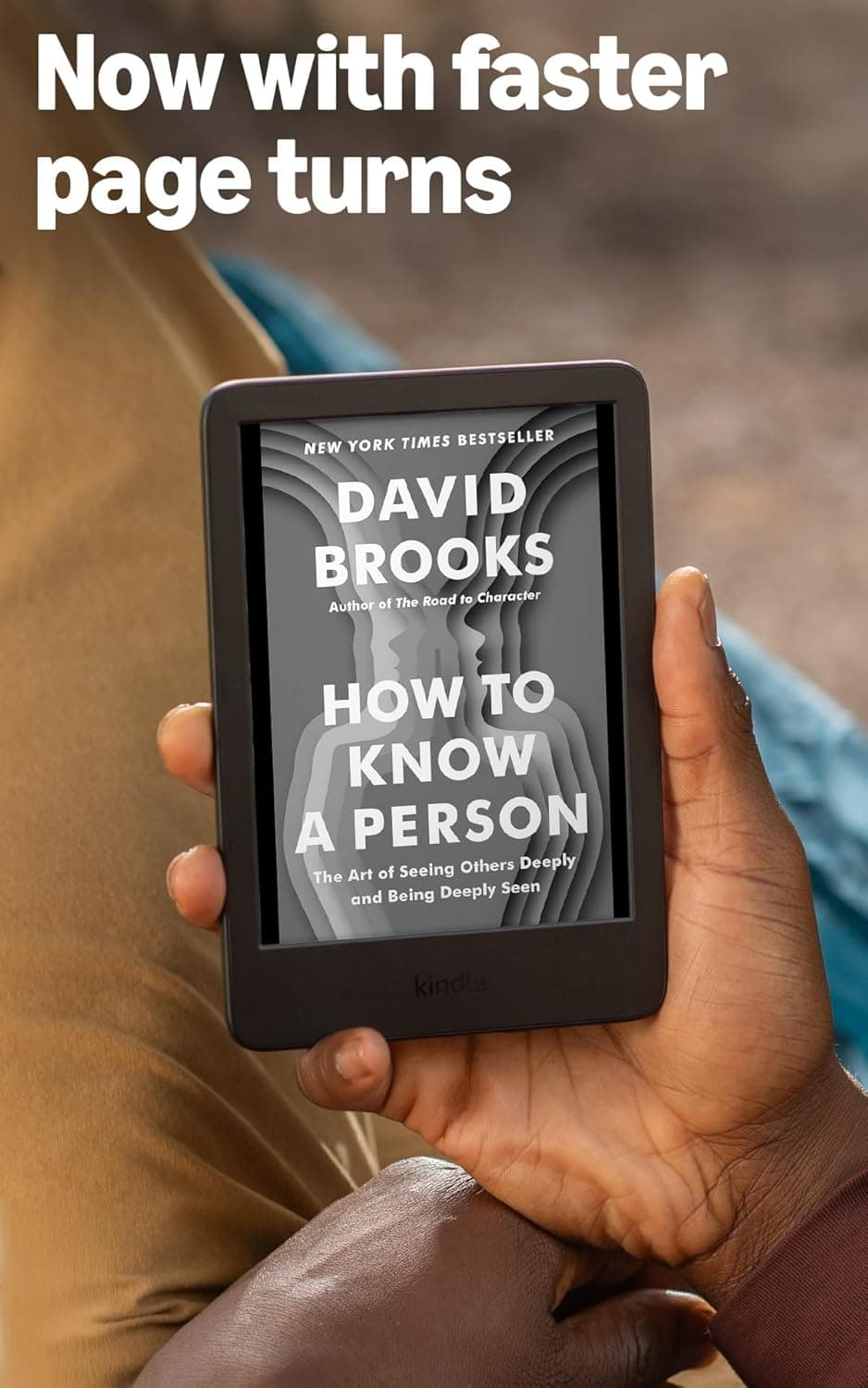 Like-New Amazon Kindle (16 GB) - Lightest and most compact Kindle, with glare-free display, faster page turns, adjustable front light, and long battery life - Matcha Matcha Without Kindle Unlimited Lockscreen Ad-Supported - Image 5