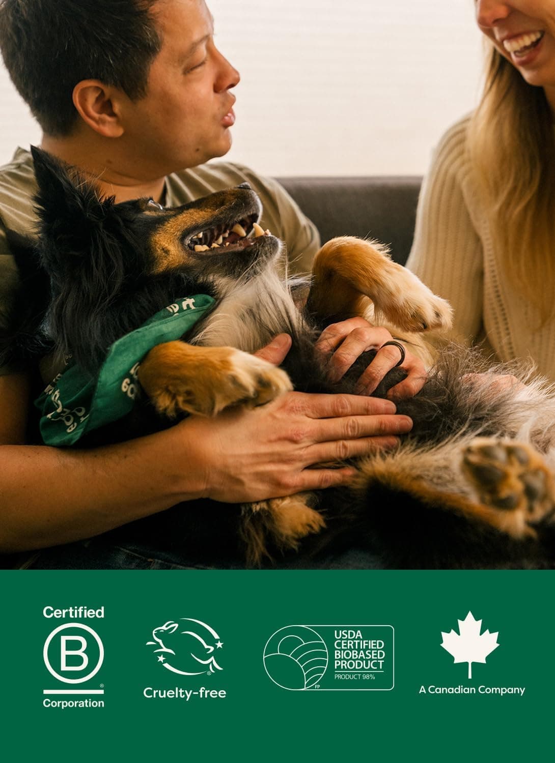 Earth Rated Pet Wipes for Dogs and Cats, Hypoallergenic, Cleaning and Hydrating, for Grooming Paws, Body and Butt, Unscented, 100 Count 100 Grooming Wipes Unscented - Image 9