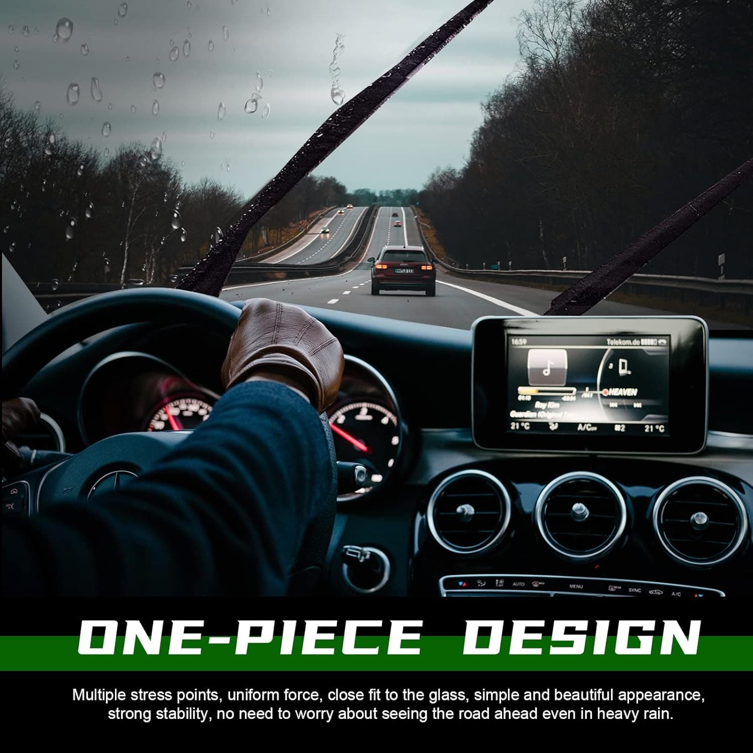 适用于Mazda CX-5 CX-9 02/2017-2021 2022 2023 2024的3个原厂雨刷片更换件 - Image 6