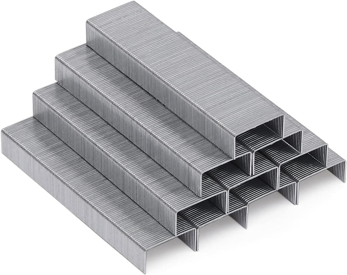 Grapadora Amazon Basics con 1000 Grapas, Grapadora de Oficina, Capacidad para 25 Hojas, Antideslizante, Negra, Paquete de 1 Grapadora y 1000 Grapas - Image 4